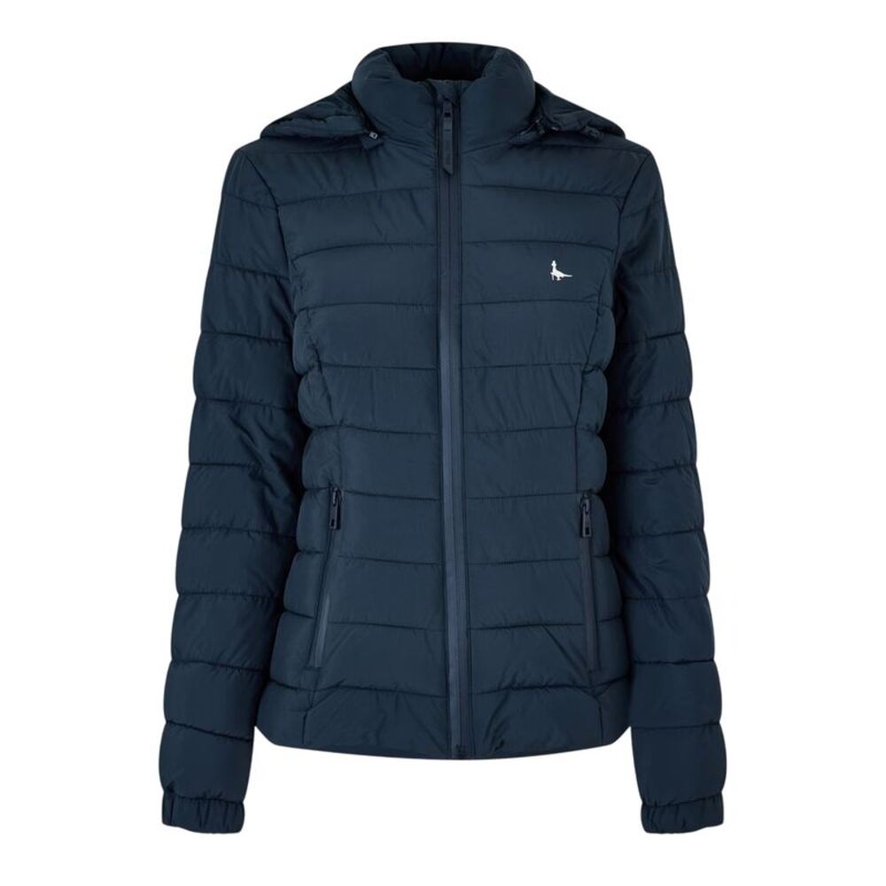 Jack Wills Womens/Ladies Luna Puffer Jacket / Space Blue
